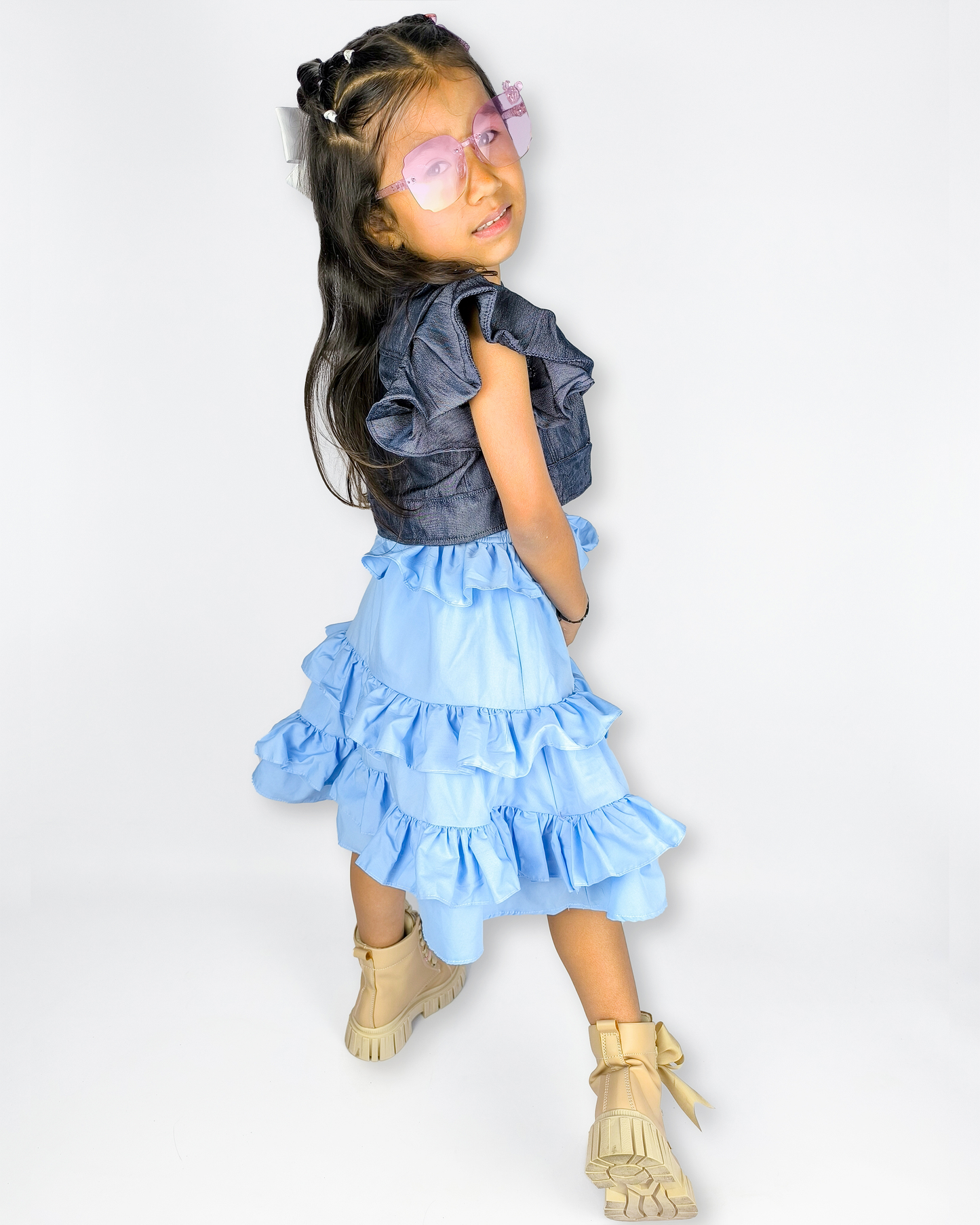 CHALECO CHAMBRAY VESTIDO