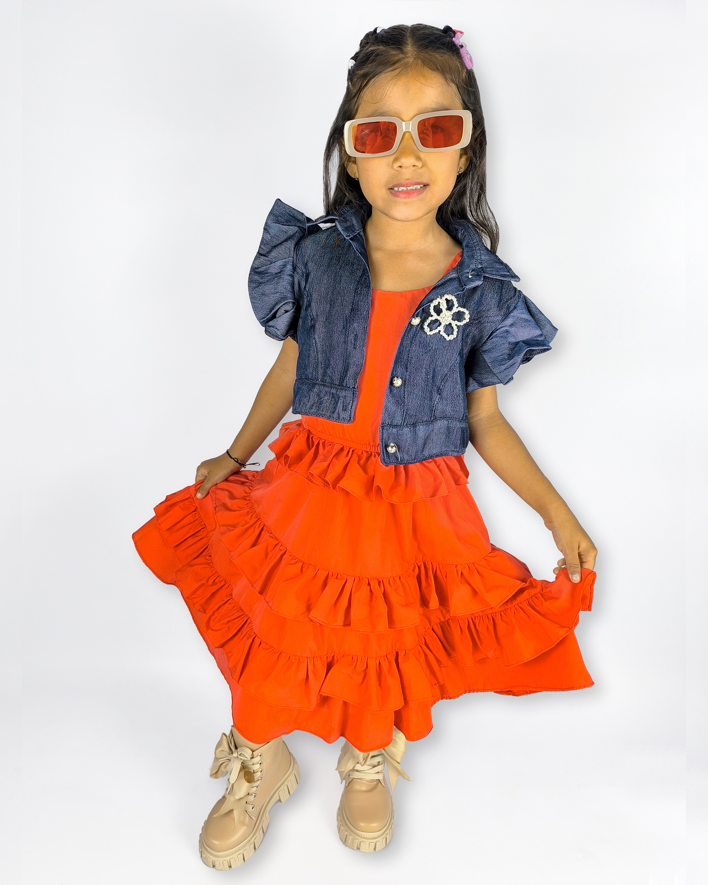 CHALECO CHAMBRAY VESTIDO