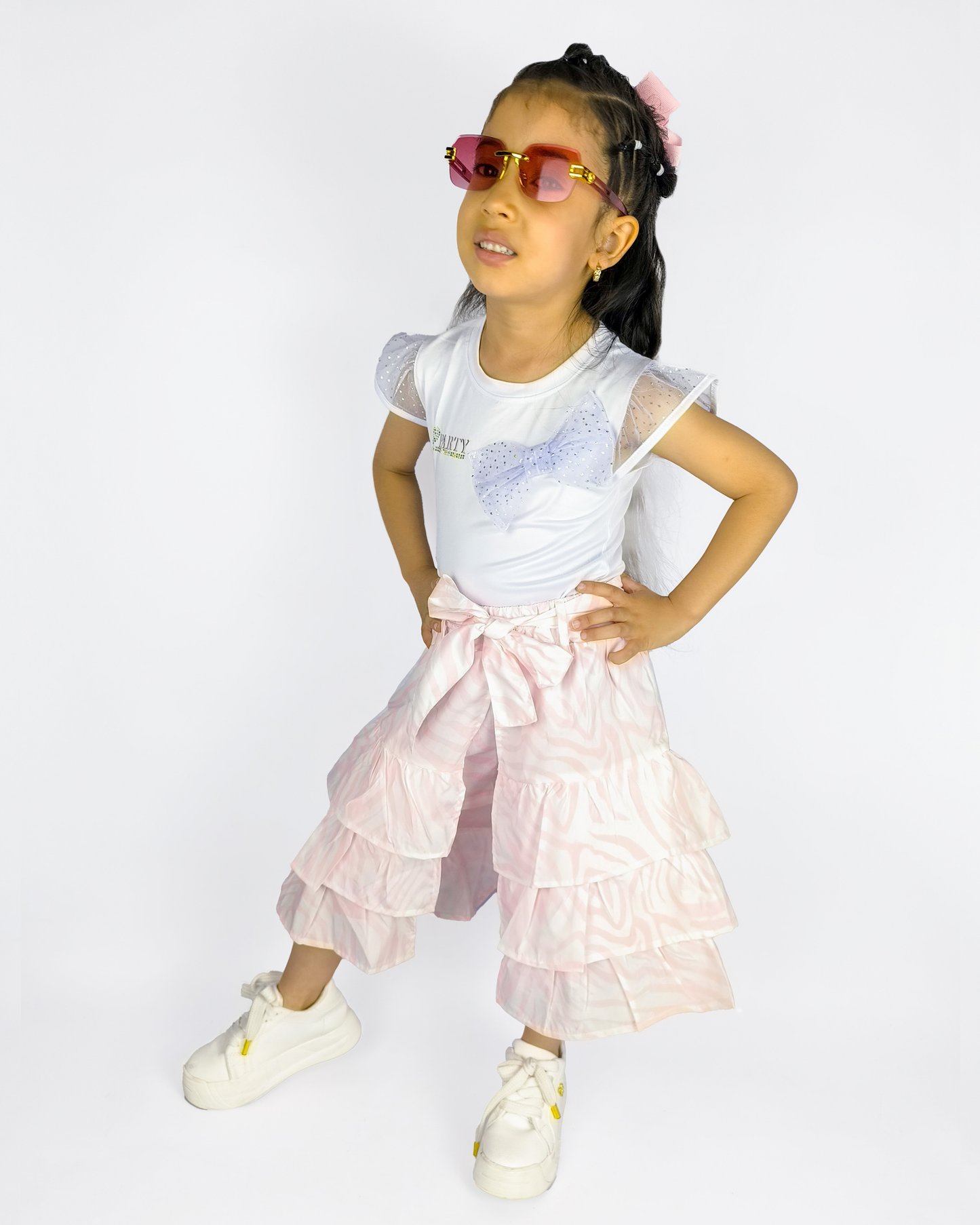 FALDA SHORTS CEBRA CONJUNTO