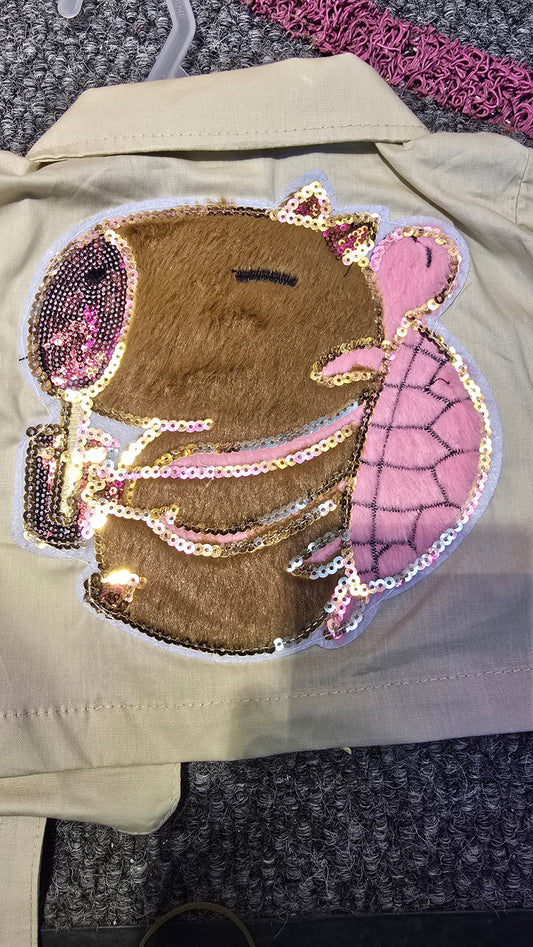 CAPYBARA TORTUGA BLUSA / Ref. B098